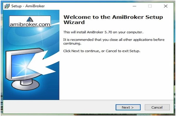 Hướng dẫn cài đặt phần mềm Amibroker
